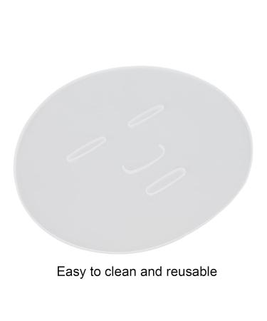 Flexible Silicone Face Mask Mold - Reusable Plate for Beauty Salons & Home Use - Buy Online on GoSupps.com