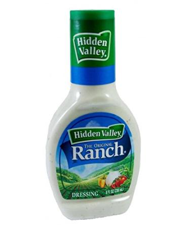 Hidden Valley Ranch Dressing 8 FL OZ 236 ml
