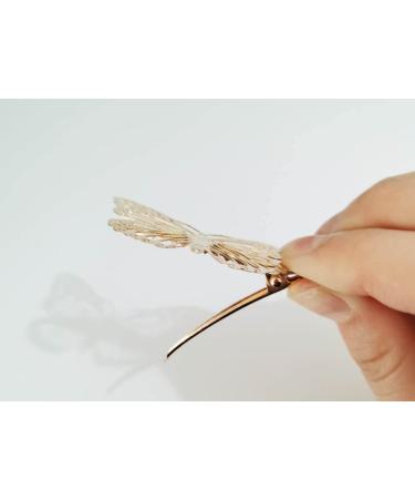 Buy 12 Cute Metal Butterfly Hair Clips - Gold Hollow Accessories for Women & Girls - Perfect for Weddings - Buy Online on GoSupps.com