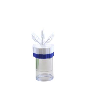 SamGU manual contact lenses disc cleaner cleaning lenses Suiter Eyewear accessories cleaning storage box color blue + white unit variables blue + white