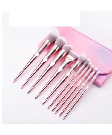 Set of 10 Professional Makeup Brushes - Complete Eye Shadow Brush Set for Flawless Application | International Shipping Available - Buy Online on GoSupps.com