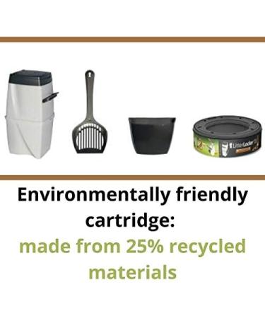 LitterLocker II Refill Cartridge- 1 Unit Hygienic Disposal System For Soiled Cat Litter Environmentally Friendly Cartridge Completely Hygienic Deodorizer Traps Odours - Buy Online on GoSupps.com