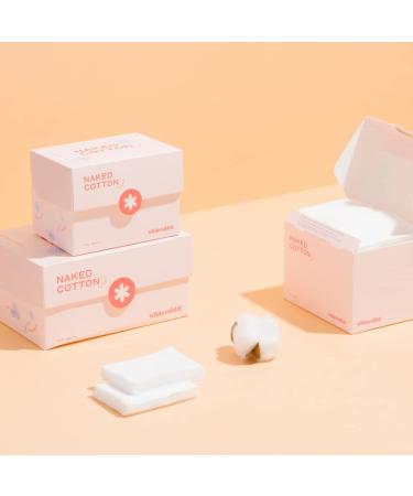 White Rabbit Premium Cotton Sheets - 200 Plain Cosmetic Sheets for Flawless Skin - Buy Online on GoSupps.com