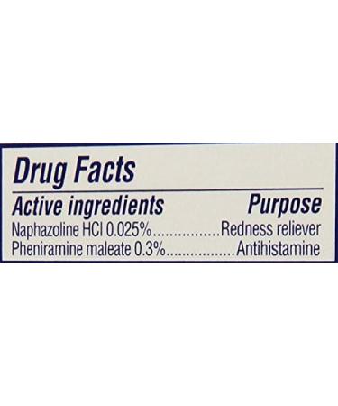 Visine-A Allergy Eye Relief Drops - Antihistamine & Redness Reliever 0.5 fl oz | Fast Shipping Worldwide - Buy Online on GoSupps.com