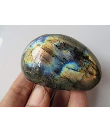 A Rare Natural Flash Labradorite Crystal Gem Stone Original Reiki 82g + ningxiao - Buy Online on GoSupps.com