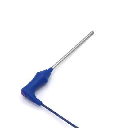 Compatible Mindray VS800 Oral Temperature Probe | 2 FT Reusable Spring Sensor with 4 Pins Connector - International Shipping Available - Buy Online on GoSupps.com