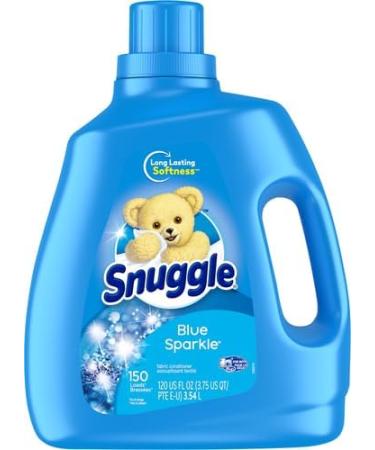 Buy Snuggle Ultra Fabric Softener Liquid - Blue Sparkle 120 Fl Oz | Floral & Citrus Scent | International Shipping Available - Buy Online on GoSupps.com