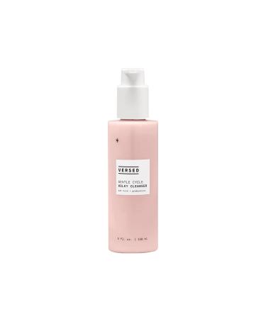 Versed Gentle Cycle Hydrating Milky Cleanser - Lightweight Daily Facial Wash Removes Makeup for Moisturized Skin - Oat Milk and Marula Oil Nourish Dry  Sensitive Skin - Vegan (5 fl oz)