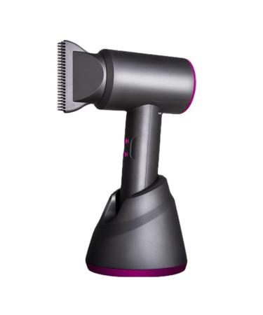 Rechargeable Cordless Hair Dryers Lightweight Travel Hair Dryer Fast Charging Thermostatic Hair Care for Men and Women Gray