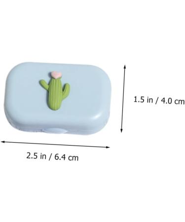 Solustrie 32pc Colored Contact Lens Holder Set - Eye Care Storage Case Mirror & Tweezers - Cartoon Design for Safe Contact Lens Protection - Buy Online on GoSupps.com