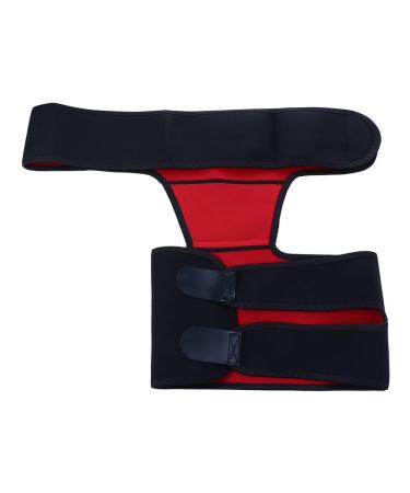 Leadigol Hip Protective Belt | Adjustable Compression Brace for Fitness & Thigh Support | Black Leg Warmers for Hip Joints - Buy Online on GoSupps.com