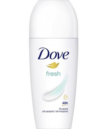 Dove Fresh Deo Roller, 6 x 50 ml