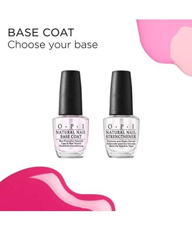 OPI Natural Nail Strengthener & Protective Base Coat - 0.5 fl oz - Buy Online on GoSupps.com