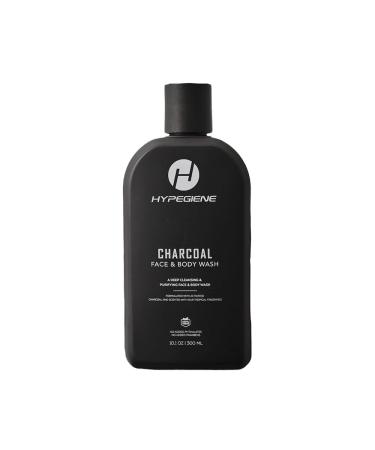All-Natural Charcoal Body Wash - Deep Cleansing Purifying Shower Gel - Vegan Paraben-Free with Activated Charcoal And Tea Tree Essential Oil (10.1oz)