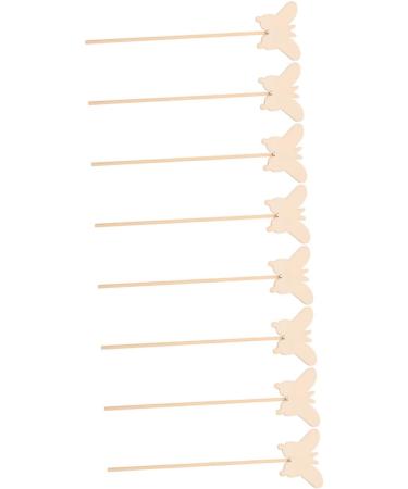 Lurrose 40 Pcs Wand Wooden Playset Toys Fairy Sticks for Painting Fairy Room Decor Manual Child - Buy Online on GoSupps.com