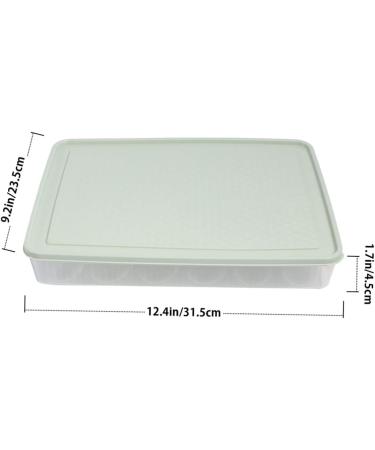 OSALADI 24 Egg Tray 2 Pcs 24 Egg Container Egg Rack for Refrigerator Egg Tray Egg Holder Eggs Superimposed re-usable - Buy Online on GoSupps.com