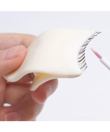 2 Eyelash Curlers Fake eyelashes more convenient applicator tool for wearing eyelashes and makeup tongs
