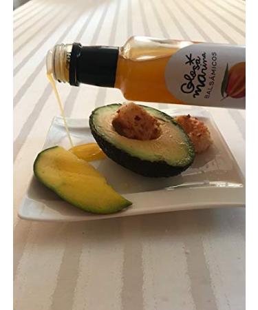 GLOSA MARINA Mango Balsamic Cream - Gourmet Vinegar (250ml) - Ideal for International Shipping - Buy Online on GoSupps.com