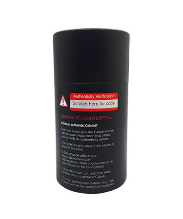 Caboki VALUE PACK 2 (3 x 30 gram plus one Volume Control Mist) 270-Day Supply Salt & Pepper Dark - Buy Online on GoSupps.com