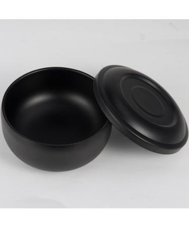 Beaupretty 1PC Black Shaving Insulating Cream Cover Tool - Deep Shave Foam Cup for Home Use | Hairdresser Cleaning Steel Container - Buy Online on GoSupps.com