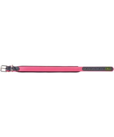 HUNTER Convenience Comfort Dog Collar - Neon Pink 45 SM Durable Neoprene & Plastic - International Shipping Available - Buy Online on GoSupps.com