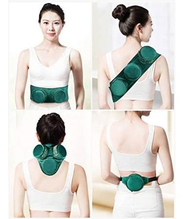 Shop Lanlousy Green Velvet Smokeless Moxibustion Box - Herbal Acupuncture Meridian Heating Therapy for Women | International Shipping - Buy Online on GoSupps.com