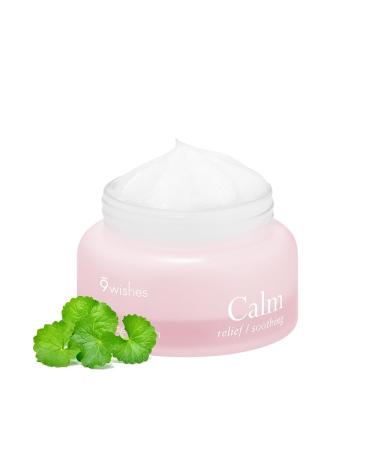 9 wishes Calm pH Ice Cream 1.7Fl. Oz Soothing Cream After Sun Care - COOL DOWN - Sunburn Relief - Calm Irritated Senstive Skin Sunburn