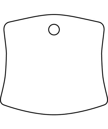 FBC NS Precuts Gauntlet immobilization Splint 1/12" Micro Perforated 13% Dominant Black Small