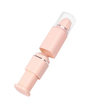 PATKAW Retractable Makeup Brush 2 in 1 Portable Blush Powder Brush Loose Powder Brush Makeup Sponge Foundation Blending Bristle for Cosmetics Supply