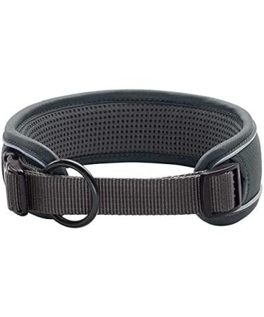 Shop HUNTER DIVO Grey XL Dog Collar - Durable Nylon for Stylish Comfort | International Shipping Available - Buy Online on GoSupps.com