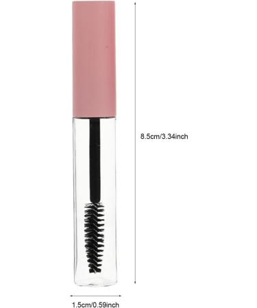 OHPHCALL 12 Pcs Eyeliner Stick Makeup Travel Containers Eyelash Cream Bottle Transparent Mascara The Pet Pink - Buy Online on GoSupps.com