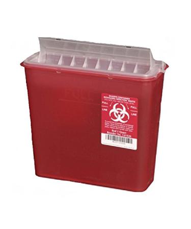 Plasti-products Sharps Container - 5 Quart - Model PLA 141020 - Each