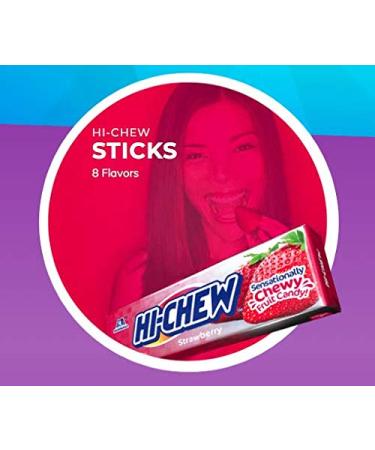 Hi-Chew Grape Sticks - Pack of 15, 1.76 Ounce Each - Buy Online on GoSupps.com