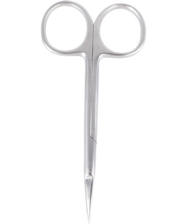 Professional Precise Pointed Tip Cuticle Scissors Stainless Steel Curved Blade Manicure Scissors - Buy Online on GoSupps.com