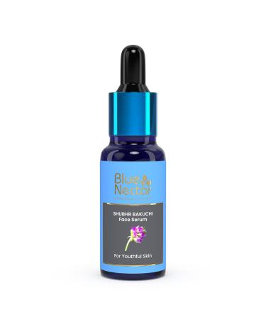 Blue Nectar Bakuchiol Anti Aging Serum for Fine Lines Wrinkles & Dark Circles | Plant Based Alternate to Retinol Serum for Face | Oil Free Face Moisturizer Serum (1 Fl Oz)