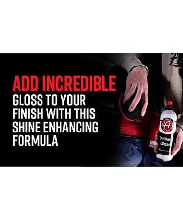 Adam's Brilliant Glaze 16oz - Deep Wet Shine - Easy On/Off - 1 Pound - Buy Online on GoSupps.com