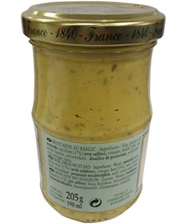 Fallot Dijon Mustard with Basil 205g - Exquisite Flavor Enhancer - Buy Online on GoSupps.com