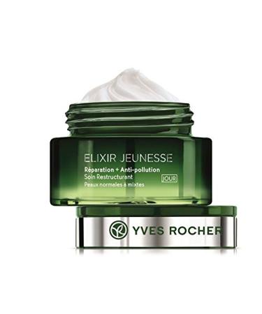 Yves Rocher Elixir Jeunesse Day Care Cream - Anti-Pollution Repair for Normal to Combination Skin | 50ml - Buy Online on GoSupps.com
