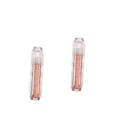 Balacoo 2 pcs Long Eye Shadow Sparkling Lasting Eyes Eyeshadow Makeup Women for Shiny Liquid Fluid 1 count (Pack of 1) As Shownx2pcs