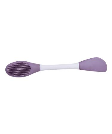 Ipetboom Silicone Cleansing Brush Wash Brush Silicone Applicator Cleanser Brush Clay Applicator Scrubbers Applier Dual Sided Applicator Plastic The Detergent