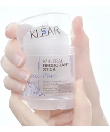  ALIBOOSTER DeOKLEAR Natural Mineral Deodorant - Classic Pure - Alum Stone 70g - Buy Online on GoSupps.com