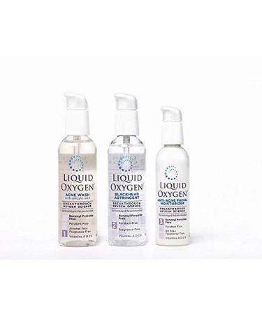 Liquid Oxygen Three Step Acne System