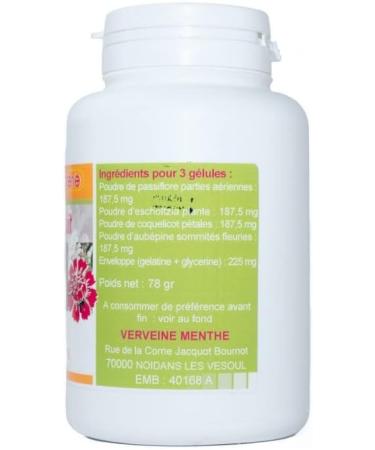 Good night 240 capsules 250 mg pure powder - Buy Online on GoSupps.com