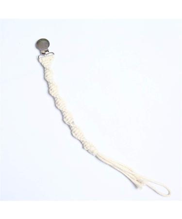Buy 3-Piece Pacifier Chain Set - Cotton Clips with Stainless Steel Clamps for Unisex Babies - International Shipping Available - Buy Online on GoSupps.com