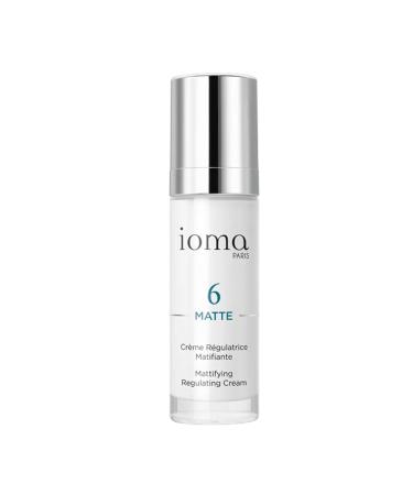 IOMA Paris - MATTE Mattifying Regulated Cream - Lightweight Shine-Reducing Cream for Oily or Breakout-Prone Skin Day & Night Cream for Face and Neck (30 ml)
