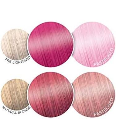 Knight & Wilson Colour-Freedom Pink Pizazz 150ml Semi-Permanent Hair Colour - Vibrant Vegan-Friendly Formula with Shine Booster - Ammonia-Free, Lasts Up To 6-10 Washes - Buy Online on GoSupps.com