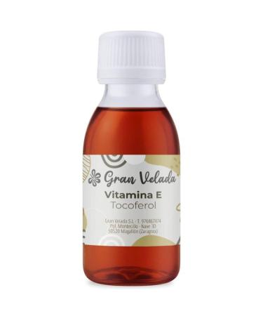 GRAN VELADA Vitamin E Tocopherol Natural antioxidant for homemade cosmetics Liquid up to 1 liter Protects and moisturizes the skin Ideal for creams and lipsticks