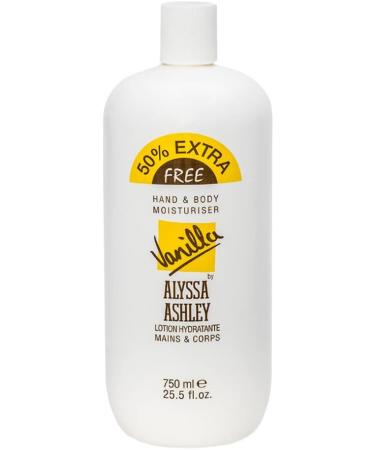 ALYSSA ASHLEY Body Cream Almond 750 ml - Buy Online on GoSupps.com