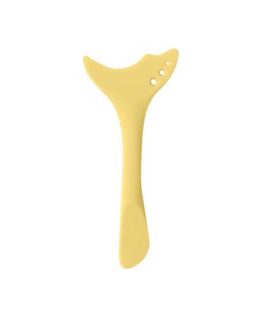 Kumprohu Eyelash Shield For Mascara Silicone Mascara Shield Guard - Multifunctional Reusable Eyelash Lipstick Eyeshadow Applicators Aid Tool For Beginners And Makeup Masters Yellow