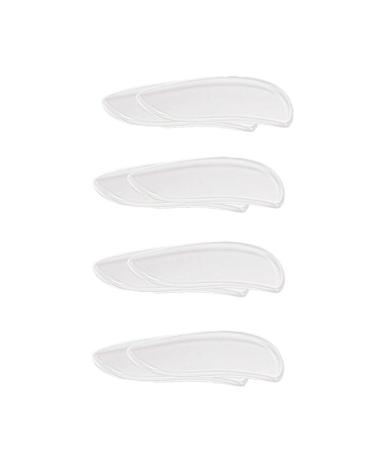 NOLITOY 8 Pairs Heel Pad Pad Insoles for Correcting Clear Shoes Heels Insole for Flatfoot Suction Cup Pencil Holder Insoles for Work Boots Gel Orthotics Sole of Foot